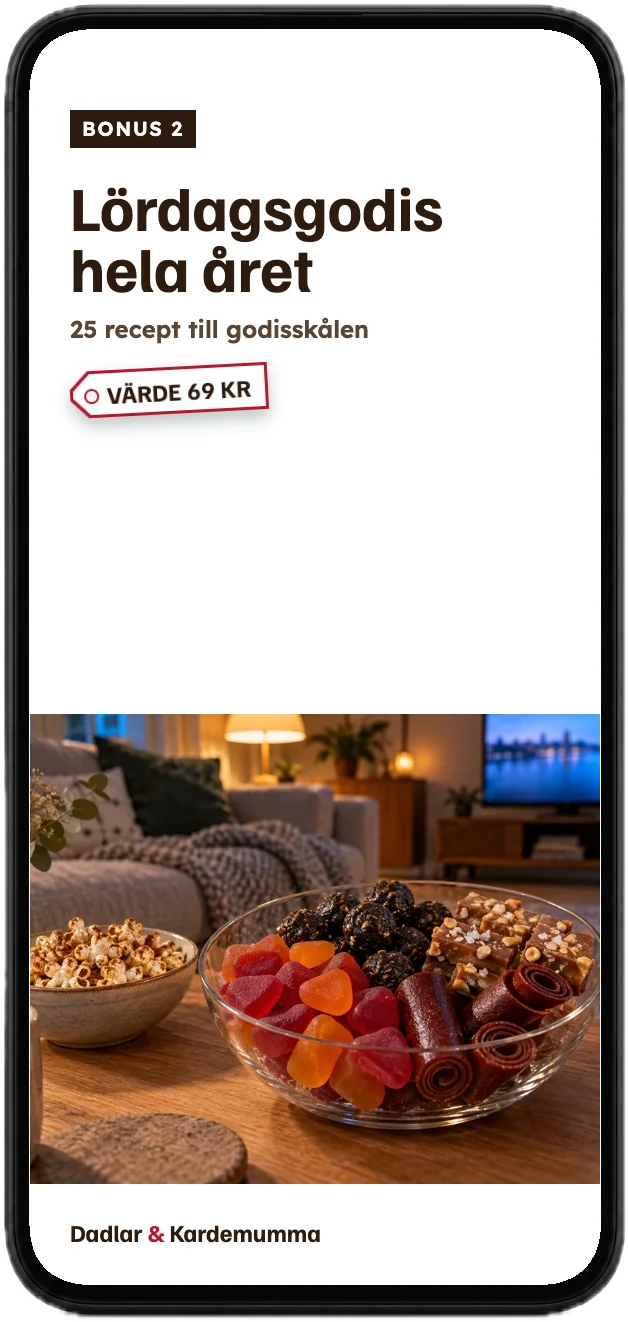 Lördagsgodis hela året